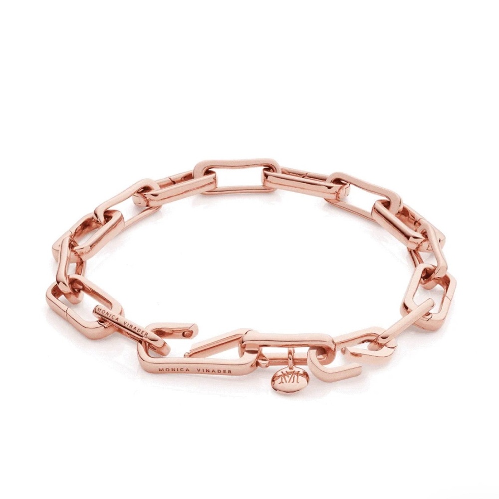 Alta Charm Bracelet
Rose gold 
$450